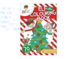 Wholesale Elf Colouring Book & Sticker Sheet 48 Pages Wholesale Elf Colouring Book & Sticker Sheet 48 Pages