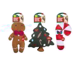 Wholesale Christmas Plush Squeaky Dog Toy