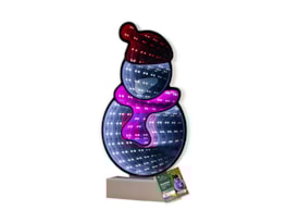 Wholesale LED Battery Operated Infinity Snowman Light 26.4cm Wholesale LED Battery Operated Infinity Snowman Light 26.4cm
