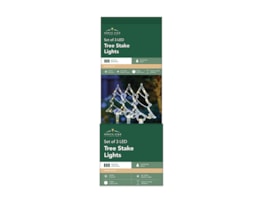 Wholesale LED Battery Operated Warm White Tree Stake Lights 3pk CDU Wholesale LED Battery Operated Warm White Tree Stake Lights 3pk CDU
