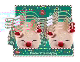 Wholesale Reindeer Plush Crossbody Bag CDU Wholesale Reindeer Plush Crossbody Bag CDU