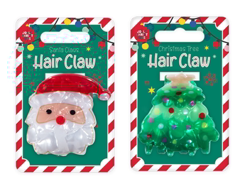 Wholesale Christmas Novelty Hair Claw Wholesale Christmas Novelty Hair Claw