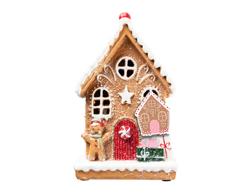 Wholesale Gingerbread Small Light Up House Wholesale Gingerbread Small Light Up House