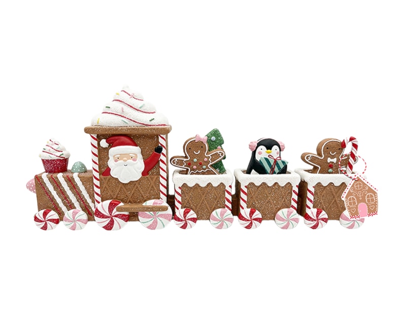 Wholesale Gingerbread Train Decoration Wholesale Gingerbread Train Decoration