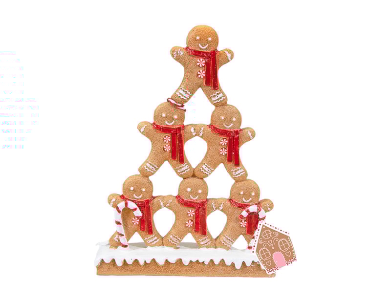 Wholesale Gingerbread Stacked Decoration Wholesale Gingerbread Stacked Decoration