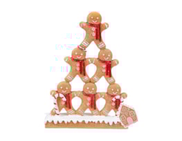 Wholesale Gingerbread Stacked Decoration