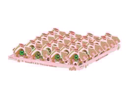 Wholesale Gingerbread Small LED Decoration CDU Wholesale Gingerbread Small LED Decoration CDU