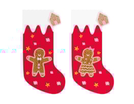Wholesale Gingerbread Stocking