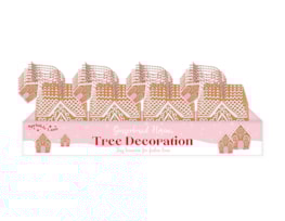 Wholesale Gingerbread House Tree Decoration CDU Wholesale Gingerbread House Tree Decoration CDU