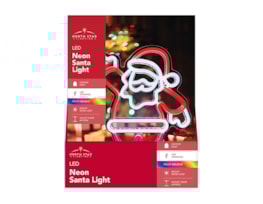 Wholesale LED Santa Neon Light 25cm CDU