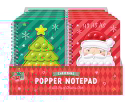 Wholesale Christmas Character Popper Notebook CDU Wholesale Christmas Character Popper Notebook CDU