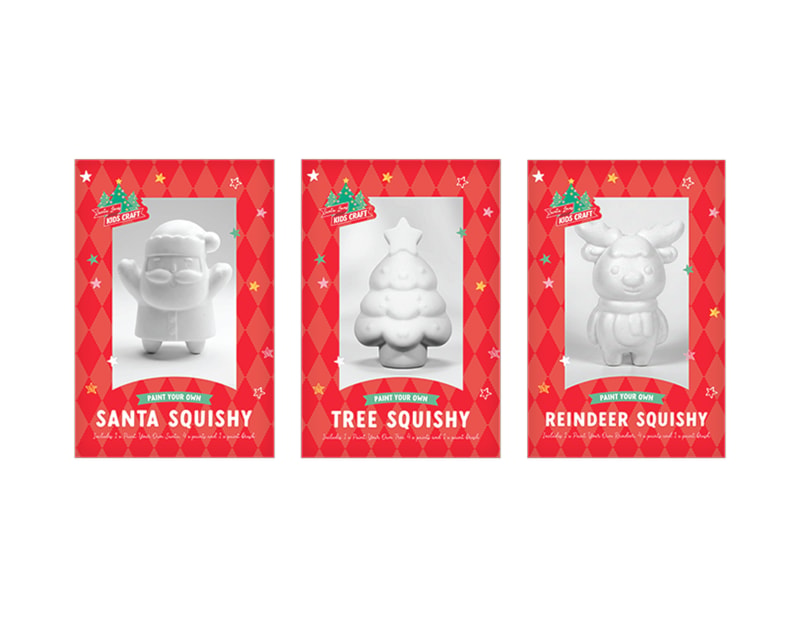 Wholesale Colour Your Own Christmas Large Squishy Wholesale Colour Your Own Christmas Large Squishy