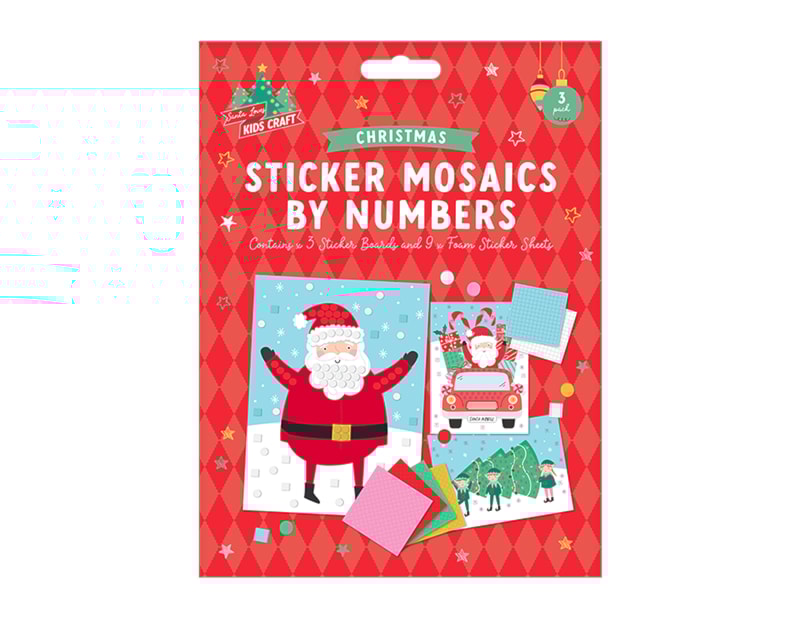 Wholesale Christmas Sticker Mosaics Wholesale Christmas Sticker Mosaics