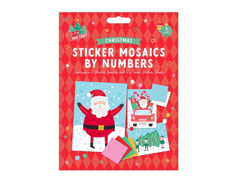 Wholesale Christmas Sticker Mosaics Wholesale Christmas Sticker Mosaics