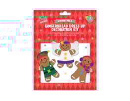 Wholesale Gingerbread Dress Up Decoration Kit 8pk