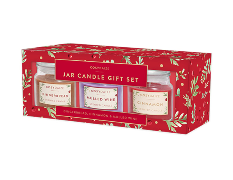 Wholesale Christmas Lidded Candles 3pk 85g Wholesale Christmas Lidded Candles 3pk 85g