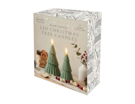 Wholesale Set Of 2 LED Christmas Tree Candles