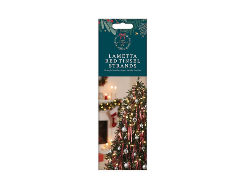 Wholesale Lametta Red Tinsel Strands Wholesale Lametta Red Tinsel Strands