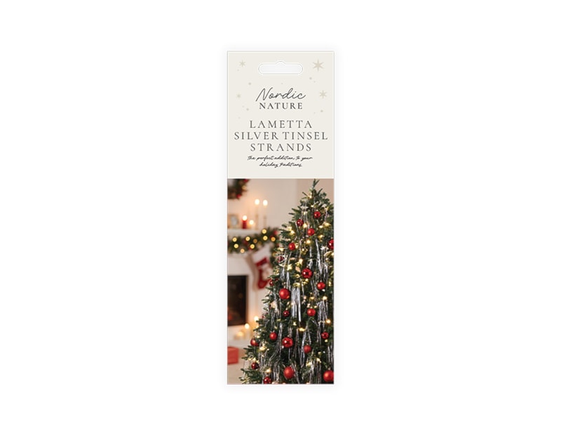 Wholesale Lametta Silver Tinsel Strands Wholesale Lametta Silver Tinsel Strands