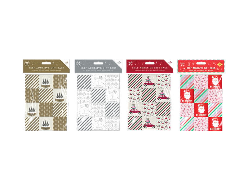 Wholesale Self Adhesive Gift Tags 24pk Wholesale Self Adhesive Gift Tags 24pk