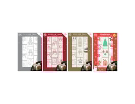 Wholesale Christmas Sticker Tags 100pk Wholesale Christmas Sticker Tags 100pk