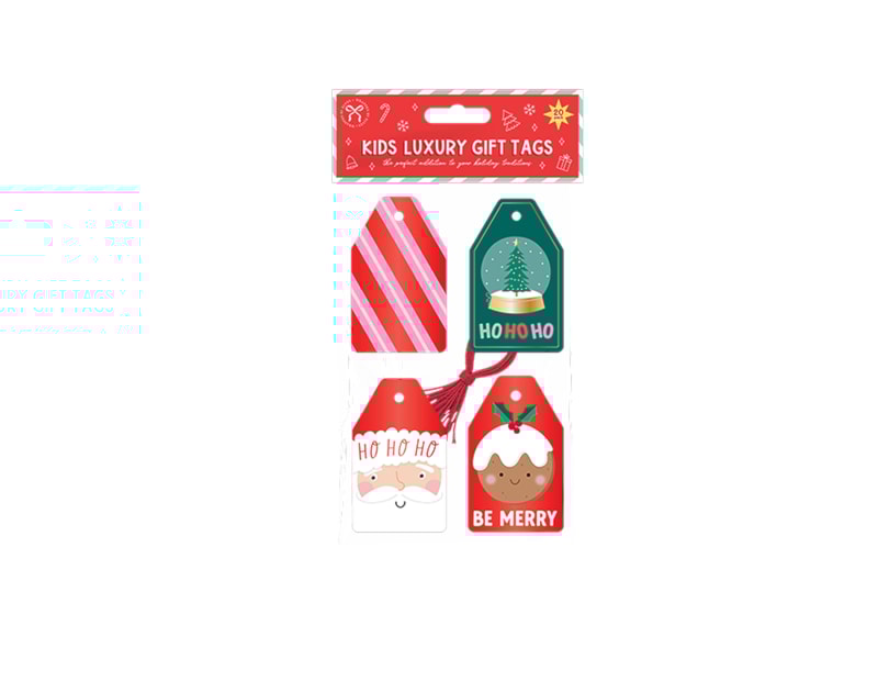 Wholesale Luxury Kids Gift Tags 20pk Wholesale Luxury Kids Gift Tags 20pk