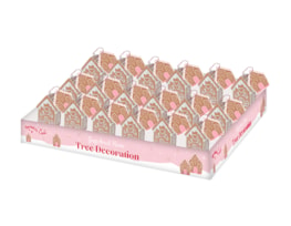 Wholesale Gingerbread House With Heart Window Tree Decoration CDU