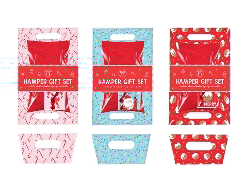 Wholesale Christmas Kids Cardboard Hamper Set 23cm x 18cm Wholesale Christmas Kids Cardboard Hamper Set 23cm x 18cm