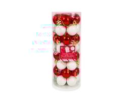 Wholesale Candy Cane Small Baubles 40pk