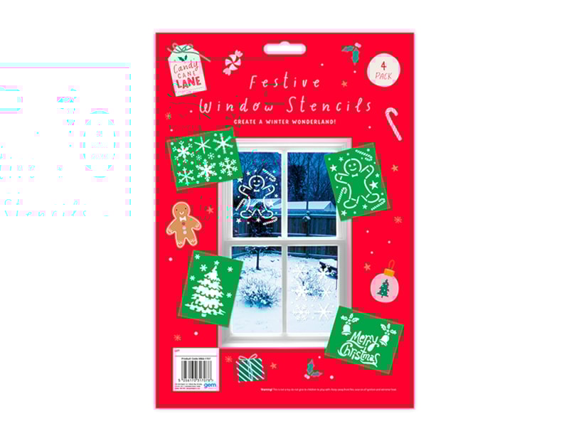 Wholesale Christmas Window Stencils Wholesale Christmas Window Stencils