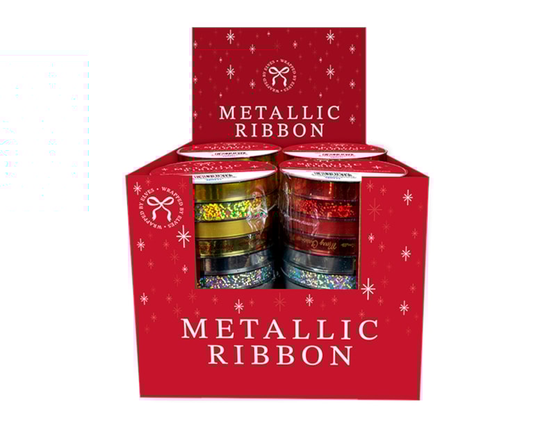 Wholesale Metallic Christmas Ribbon | Bulk Buy Christmas Gift Wrap Wholesale Metallic Christmas Ribbon | Bulk Buy Christmas Gift Wrap