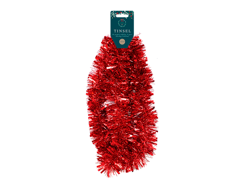 Wholesale Red Christmas Tinsel | Bulk Buy Christmas Decorations