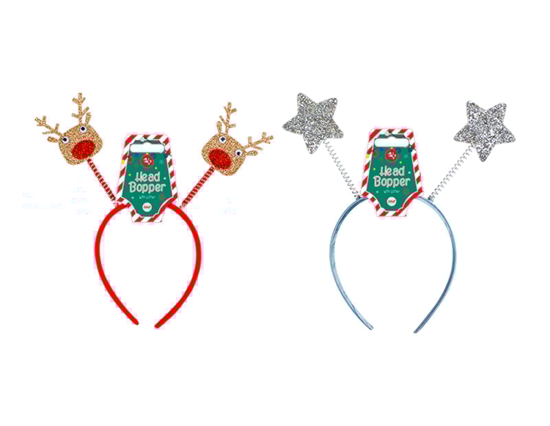 Wholesale Christmas Glitter Head Bopper | Bulk Buy Christmas Dress Up Wholesale Christmas Glitter Head Bopper | Bulk Buy Christmas Dress Up