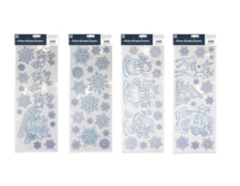 Wholesale Glitter Christmas Window Stickers | Bulk Buy Christmas Decorations Wholesale Glitter Christmas Window Stickers | Bulk Buy Christmas Decorations