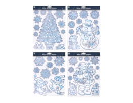 Wholesale Christmas Glitter Window Stickers | Bulk Buy Christmas Decorations Wholesale Christmas Glitter Window Stickers | Bulk Buy Christmas Decorations