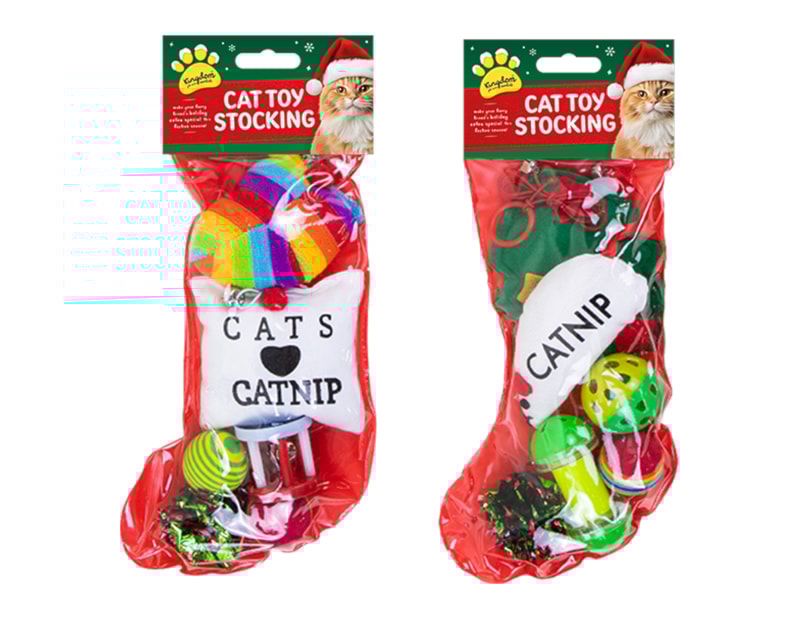 Wholesale Christmas Cat Toy Stockings Wholesale Christmas Cat Toy Stockings