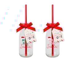 Wholesale Christmas Glass Milk Bottles | Bulk Buy Christmas Homeware Wholesale Christmas Glass Milk Bottles | Bulk Buy Christmas Homeware