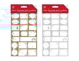 Wholesale Foiled Christmas Gift Labels Wholesale Foiled Christmas Gift Labels