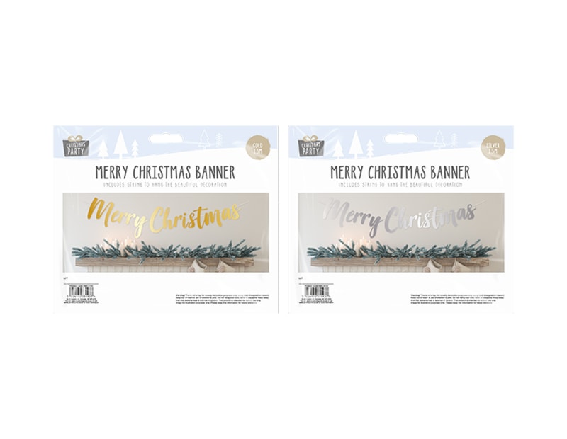 Wholesale Merry Christmas Banners | Bulk Buy Christmas Party Supplies Wholesale Merry Christmas Banners