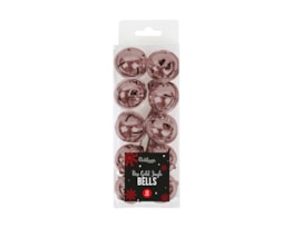 Wholesale Rose Gold Metallic Jingle Bells Wholesale Rose Gold Metallic Jingle Bells