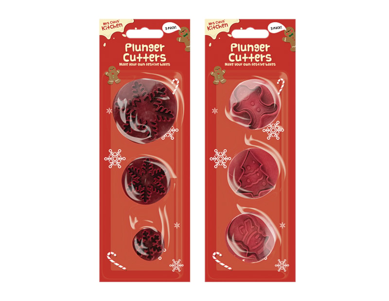Wholesale Christmas Plunger Cutters | Bulk Buy Christmas Kitchenware Wholesale Christmas Plunger Cutters | Bulk Buy Christmas Kitchenware