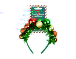 Wholesale Christmas Novelty Bauble Headband | Bulk Buy Christmas Dress Up Wholesale Christmas Novelty Bauble Headband | Bulk Buy Christmas Dress Up