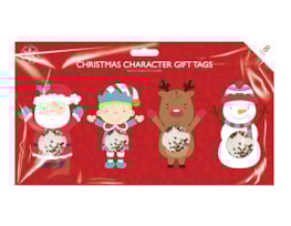 Wholesale Xmas Figures Confetti Tags