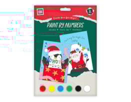 Wholesale Xmas Paint By Numbers 2 Pack Wholesale Xmas Paint By Numbers 2 Pack