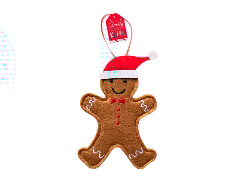 Wholesale Felt Gingerbread Man Decoration | Bulk Buy Christmas Decorations Wholesale Felt Gingerbread Man Decoration | Bulk Buy Christmas Decorations