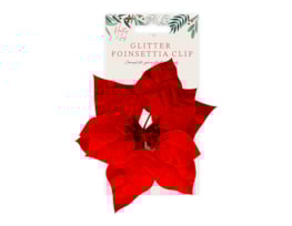 Wholesale Poinsettia Clip Wholesale Poinsettia Clip