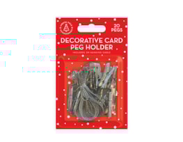 Wholesale 20 Peg Xmas Card Holder 3M Wholesale 20 Peg Xmas Card Holder 3M