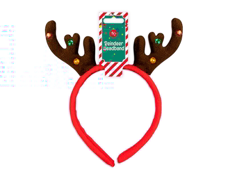 Wholesale Reindeer Headband | Bulk Buy Christmas Dress Up Wholesale Reindeer Headband | Bulk Buy Christmas Dress Up