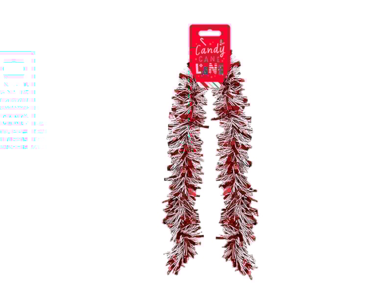 Wholesale Red & White Tinsel | Bulk Buy Christmas Decorations Wholesale Red & White Tinsel | Bulk Buy Christmas Decorations