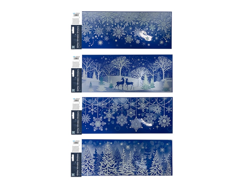 Wholesale Xmas Glitter Window Decoration Stickers | Bulk Buy Christmas Stickers Wholesale Xmas Glitter Window Decoration Stickers | Bulk Buy Christmas Stickers